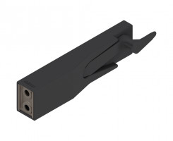BLUM Z80.000S Cabloxx boîtier verrouillage Terra noir (LBX)