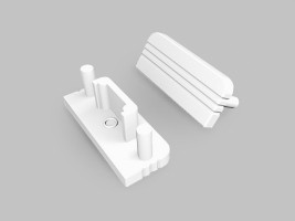 StrongLumio embouts pour profil Surface 10 gen2 blanc (paire)