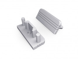 StrongLumio embouts pour profil Surface 10 gen2 gris (paire)