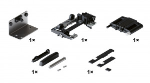 HAWA 30998 Concepta III 25/35 kit coulissant Push gauche pour cadre