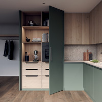 K-HAWA Concepta III 25 Porte coulissante a tirage, 1200 - 2200mm, gauche
