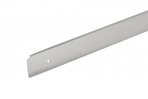 Profilé de finition pour plan de travail 38 droit inox