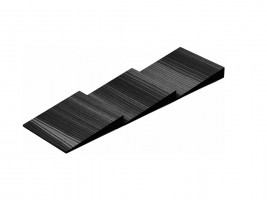 KES 009168 LiniQ buffet insert pour pots a épices 137x472 frene noir
