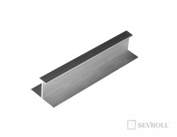 SEVROLL 05743 barre de liaison H08/18 3m noir mat