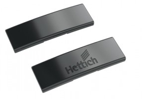 HETTICH 9091821 Sensys cache d'équerre logo Hettich OBS