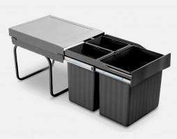 GOLLINUCCI trieur Linea 292, 400 mm, anthracite