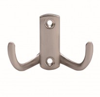 TULIP Porte-manteau Marcel E nickel brossé + vis