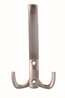 TULIP porte-manteau Marcel XL E nickel brossé + vis