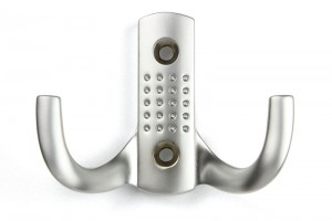 TULIP Porte-manteau Darec E chrome mat + vis