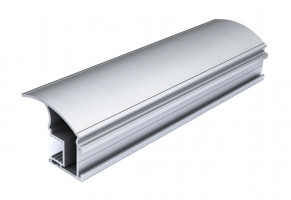 Sevroll 85515 Lux III profil de poignée 10mm 2,7m argent