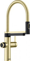 BLANCO 527430 Robinet Evol-S Pro Filtre satin doré