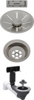 BLANCO 207425 accessoires ensemble de vidage 1x3,5 InFino Satin Platinum