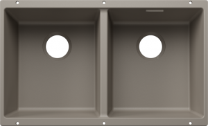 BLANCO 527833 Évier Subline 350/350-U sans garniture vidange Silgranit tartufo