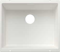 BLANCO 527799 évier Subline 500-U sans siphon Silgranit blanc