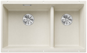 BLANCO 527167 Évier Subline 430/270-U InFino manuál Silgranit PuraDur blanc soft BLANCO 527167 Évier Subline 430/270-U InFino manuál Silgranit PuraDur blanc soft
