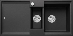 BLANCO 527602 évier Adira 6 S InFino avec excentrique Silgranit anthracite
