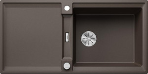 BLANCO 527624 évier Adira XL 6 S InFino excentrique Silgranit café