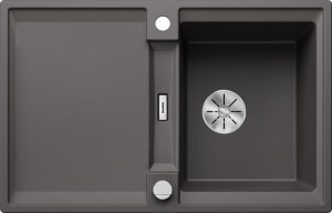 BLANCO 527587 Évier Adira 45 S InFino avec excentrique Silgranit gris roche