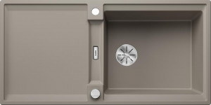 BLANCO 527623 évier Adira XL 6 S InFino avec excentrique Silgranit tartufo