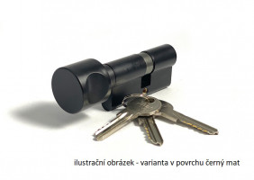 TWIN insert de sécurité TWIN STAR 70S a bouton 30/35K/NI (3 clés suppl.)