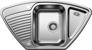 BLANCO ensemble 06-B 25 526338+519414 Tipo 9 E inox naturel brillant + Mila chro