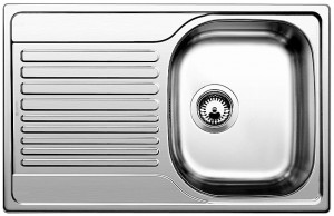 BLANCO ensemble 04-D 25 513441+519414 Tipo 45 S Compact inox brillant + Mila chr