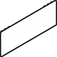 BLUM ZA7.0700.BT Legrabox, capuchon extérieur avec logo BLUM, blanc