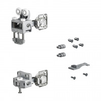 HETTICH 9278004 WingLine L jusqu'a 12 kg, Pull to move silencieux gris droit