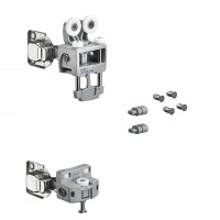 HETTICH 9278260 WingLine L 12 kg, Push to move gris gauche