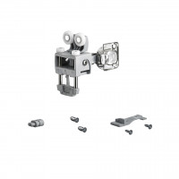 HETTICH 9278611 WingLine L do 12 kg, Pull to move silent gris De sans inférieur