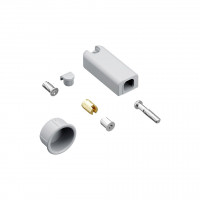 HETTICH 9264191 WingLine L/S blocage mécanique Push2M (sans poignée) gris