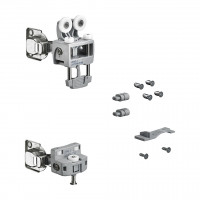 HETTICH 9277991 WingLine L jusqu'a 12 kg, Pull to move silent gris gauche