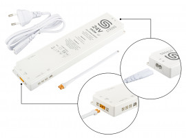 StrongLumio alimentation électrique 24V - 100W (8x mini connecteur + 1x 3PIN con