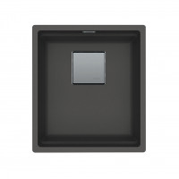 FRANKE évier KNG 110-37 410x460mm gris ardoise