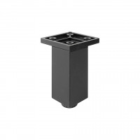 StrongLegs pied de meuble FP003 60Rmm noir mat