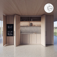 K-HAWA Folding Concepta III 25 Tirant boîtier 1900 - 2700mm noir P