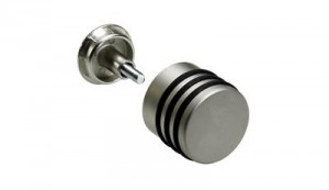 HETTICH 9209183 Poignée tournante type 474 nickel mat