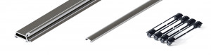HAWA 31520 Folding Concepta III 25 profil vertical 1900 - 2700mm, argenté