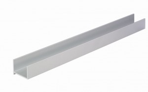 SEVROLL 04717 Eden guidage supérieur 1,7m blanc brillant