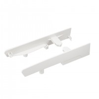 StrongBox supports façade, tiroir intérieur H204, reling rond sup., blanc