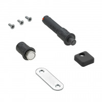 HETTICH 9266241 WingLine L arretoir magnétique Design Push2M (sans poignée) noir