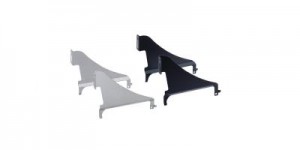 HETTICH 75554 support de façade noir