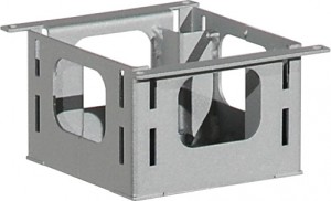 MILADESIGN tete de raccordement ST955/4x90 argent