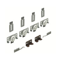 HETTICH 45234 SlideLine 56 ensemble porte coulissante 2 vantaux