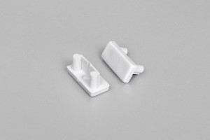 StrongLumio embouts pour profil Begton 12 droit, blanc (paire)
