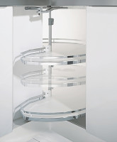 HETTICH 9080040 Quincaillerie pivotante d'angle armoires inférieures portes plia