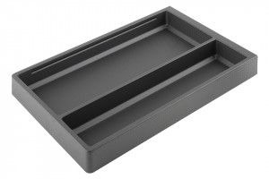 Separado Flex Kristall soft Touch buffet 546x300x2,8mm noir