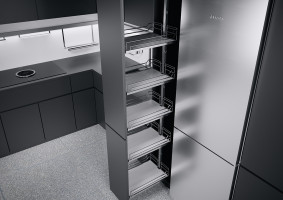 K-KES Dispensa, garde-manger, Arena Classic, blanc/chrome, 400/900-1300 K-KES Dispensa, garde-manger, Arena Classic, blanc/chrome, 400/900-1300
