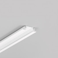 StrongLumio profilé LED Groove 10, 2000mm vernis blanc