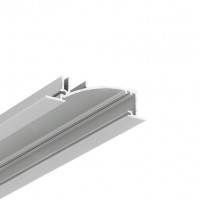 StrongLumio profilé LED Flat 8, 2000mm alu anodizé